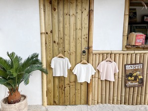 【Bebe nine】シルエット最強ベビー無地T ミント 70〜80cm
