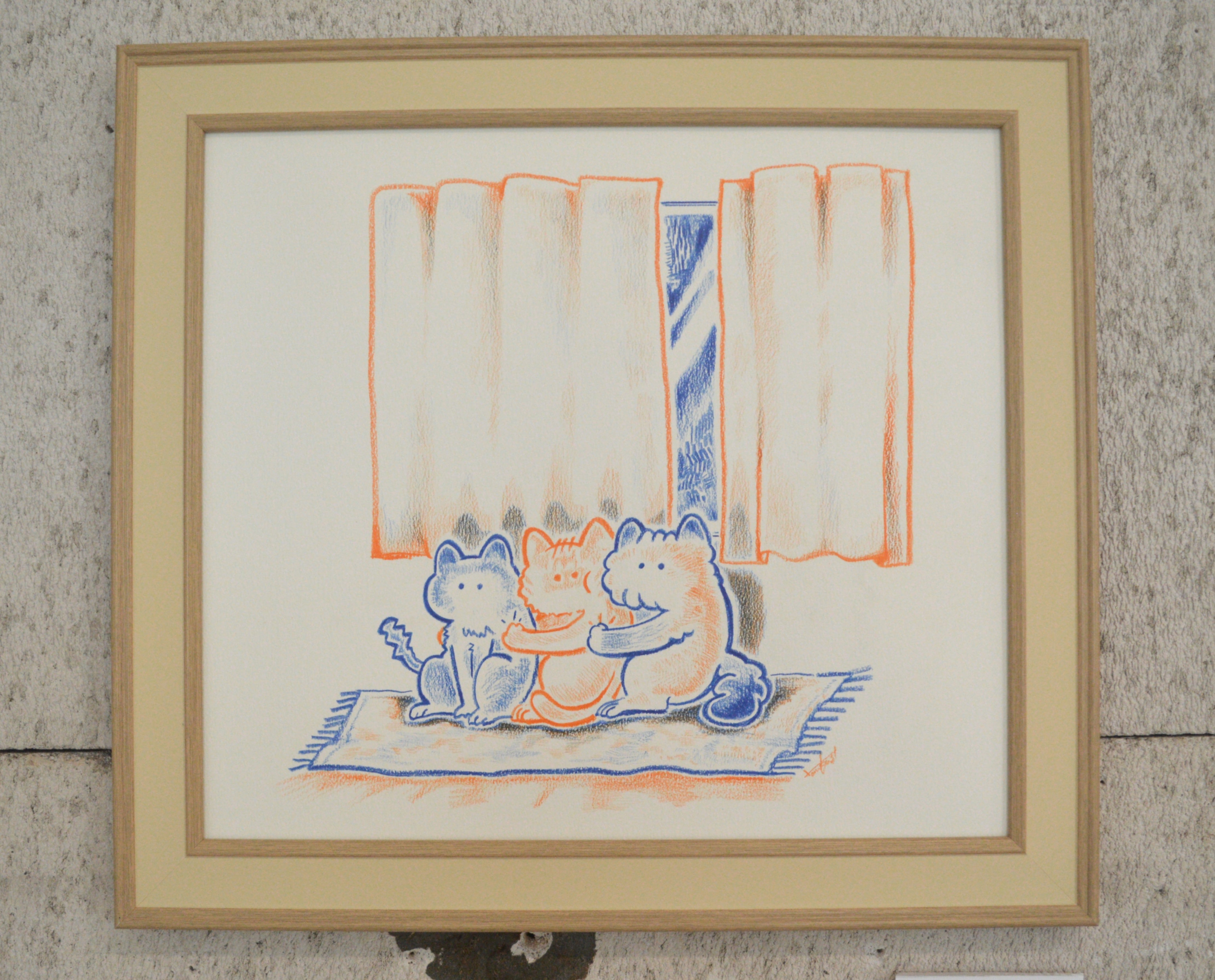 こわくなんかない/ 絵画 / アート / 色鉛筆画 | ateliersai
