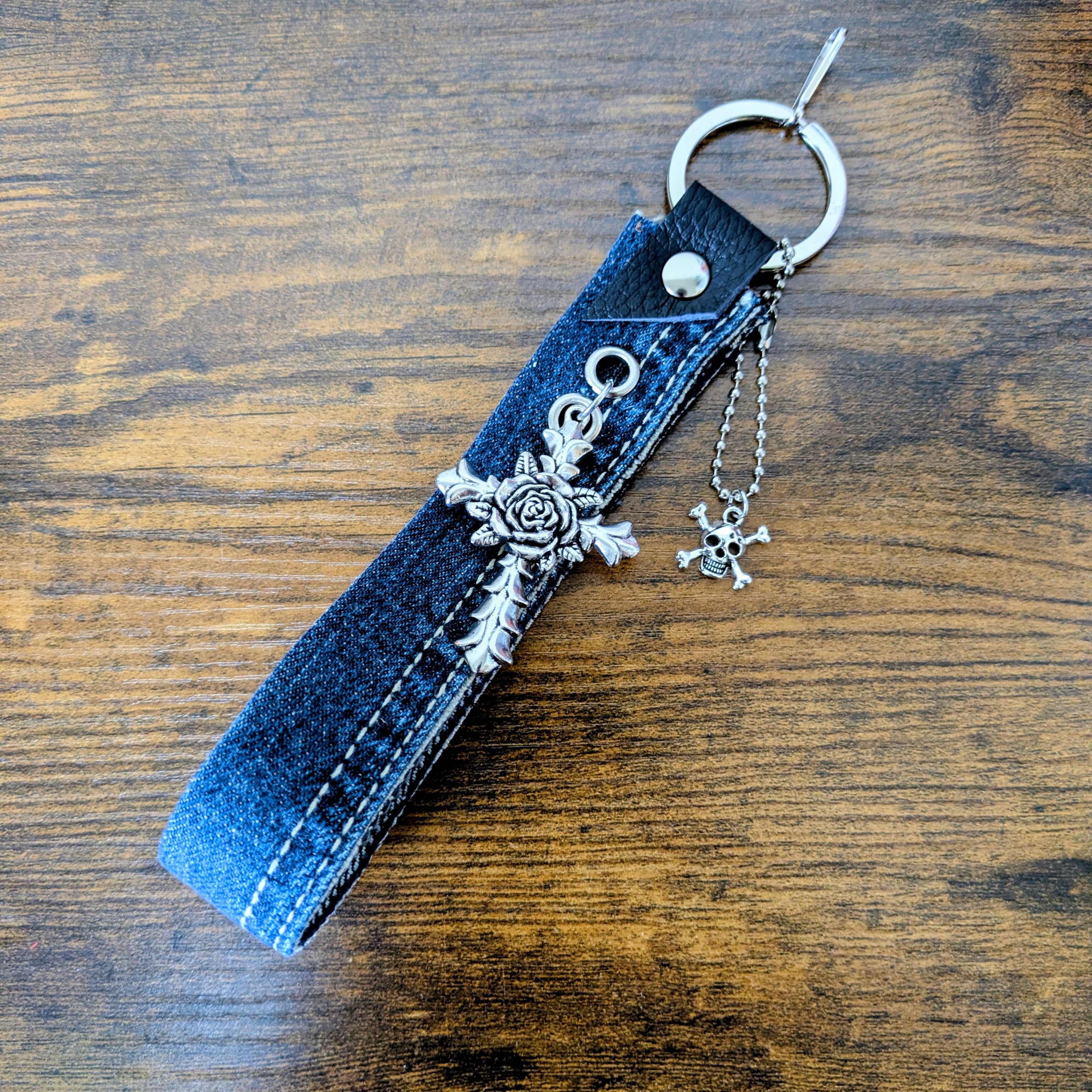 WING SKULL】デニムリメイク トートバッグ（専用商品） | pipin
