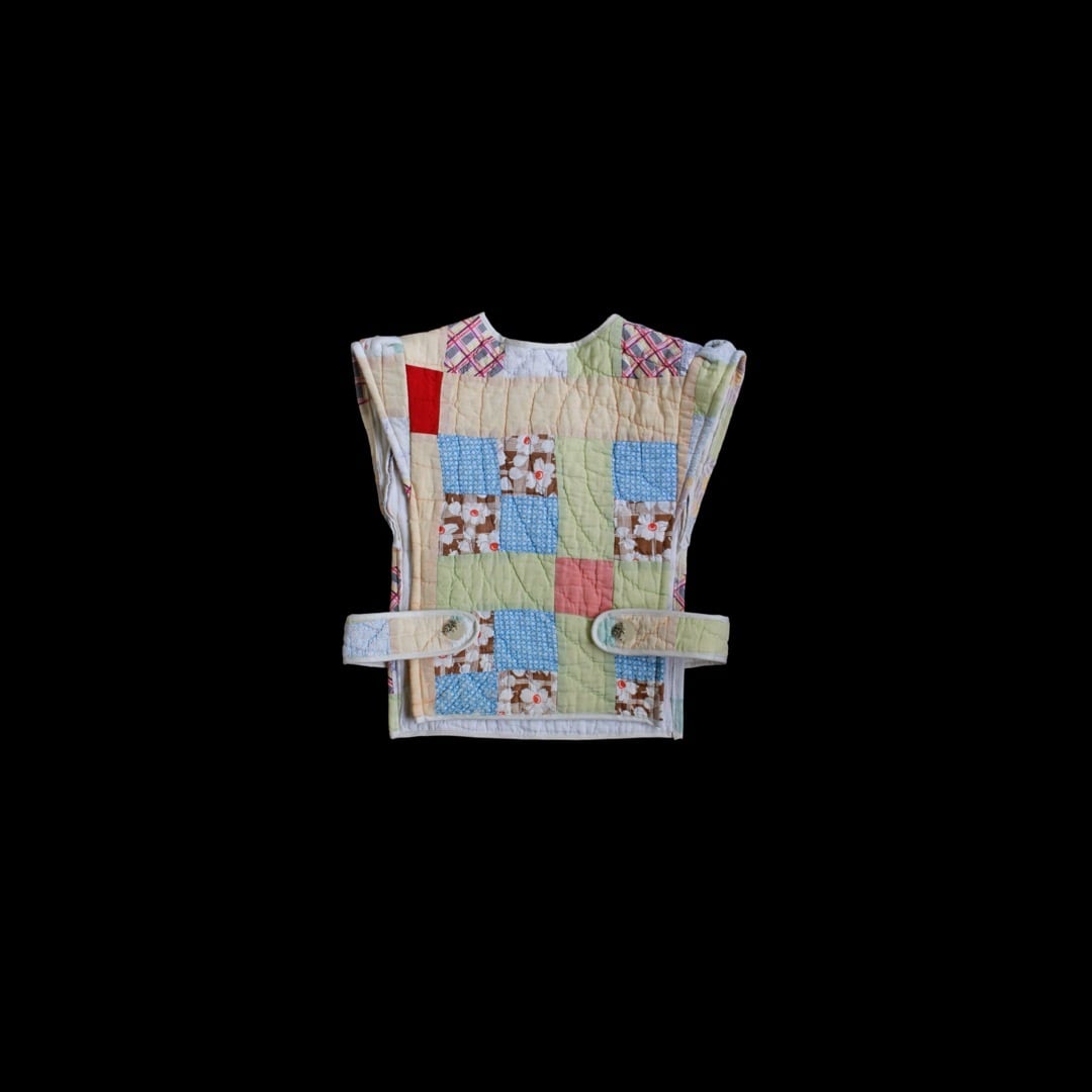 Re; project / 【Belted Vest】1920s American Patchwork Quilted