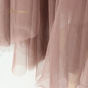 社交ダンス 衣装 スタンダード スカート レッスンウェア レディース 無地 ブラウン系 茶色 シンプル 練習着 レース 上品 フォーマル かわいい チュールスカート フレアスカート 練習用 ダンスレッスン ルンバ モダン きれいめ 大人可愛い 体型カバー 動きやすい ウエストゴム ふんわり ボリューム裾 ダンス映え パーティー 発表会 舞台衣装 モダンスタイル