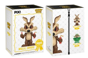 スリルジョイ PIX ピックス ルーニー・テューンズ ワイリー・コヨーテ ビニールフィギュア 箱付 ※難あり