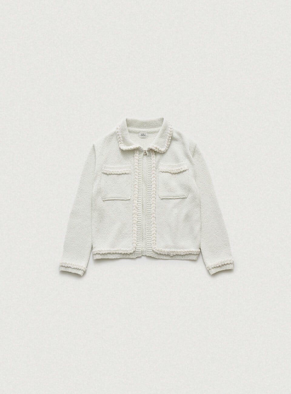 the barnnet ヴァネッサ　スパンコール　ブークレ　カーディガン The Barnnet] Vanessa Spangle Boucle Cardigan 正規品 韓国ブランド
