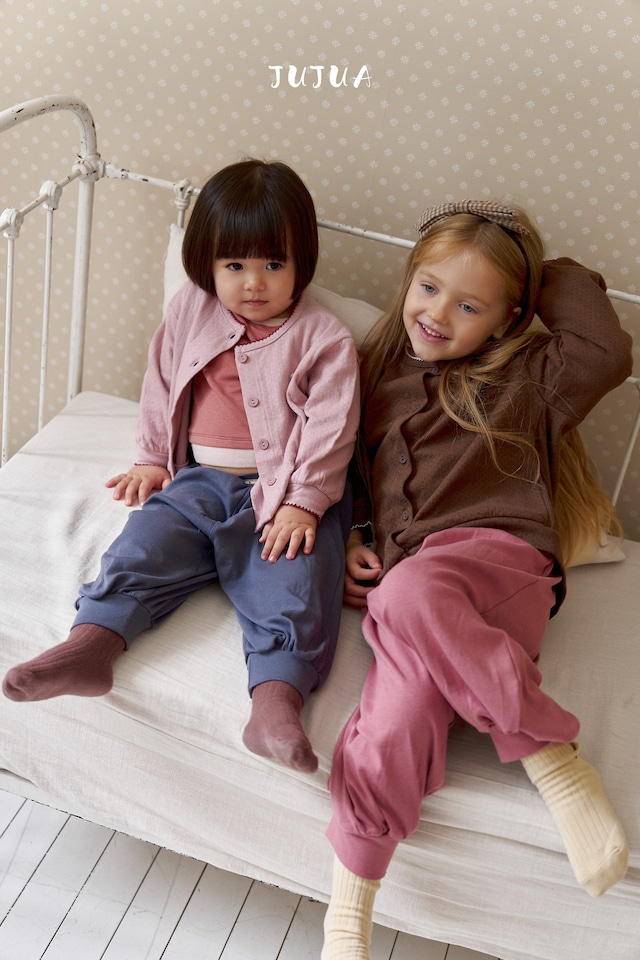【取寄】jujua|butter cardigan|バターカーディガン|XS-XL|kids|26 autumn