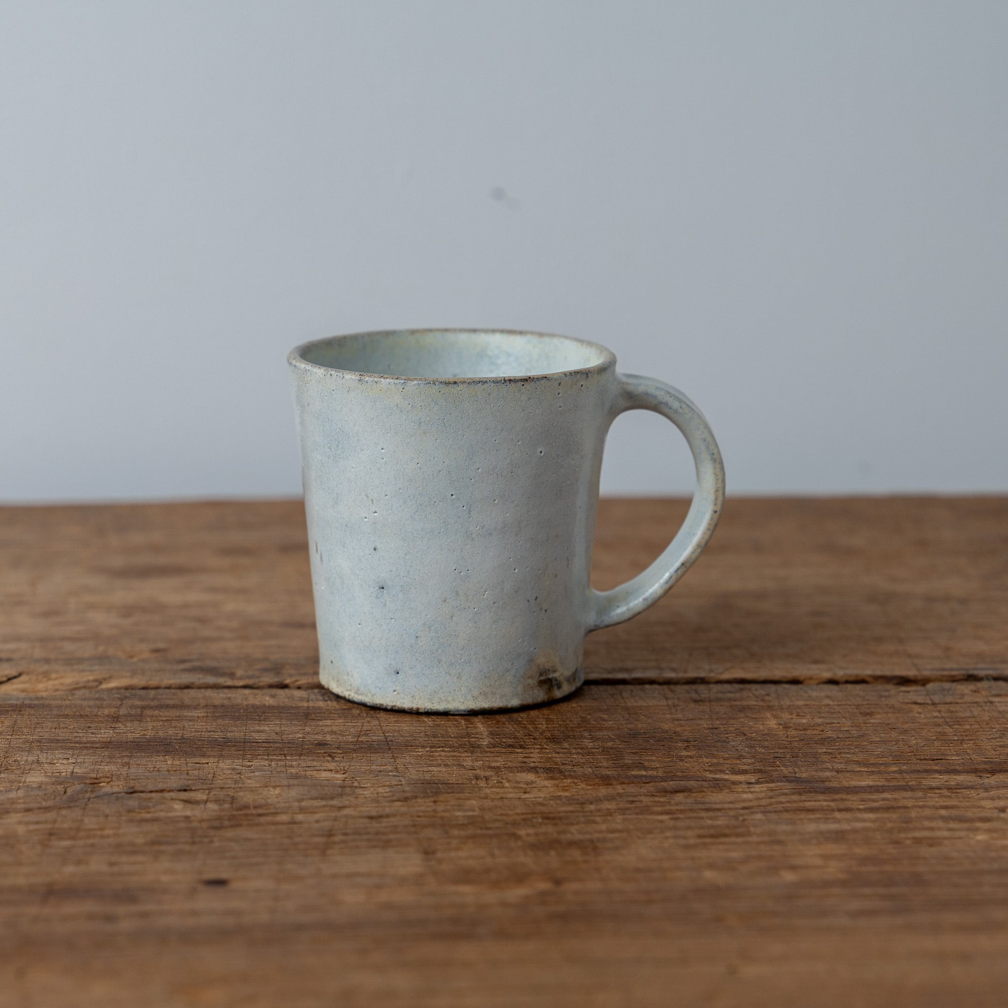 乳濁釉 マグカップ