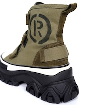 サイドペイントベルトスニーカー (KHAKI) CQ-47520