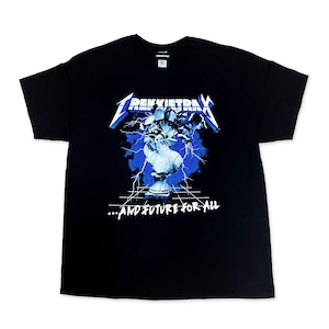 [TREKKIE TRAX × THE TEST] Metal S/S T-Shirts (Black)