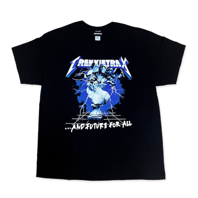 [TREKKIE TRAX × THE TEST] Metal S/S T-Shirts (Black)