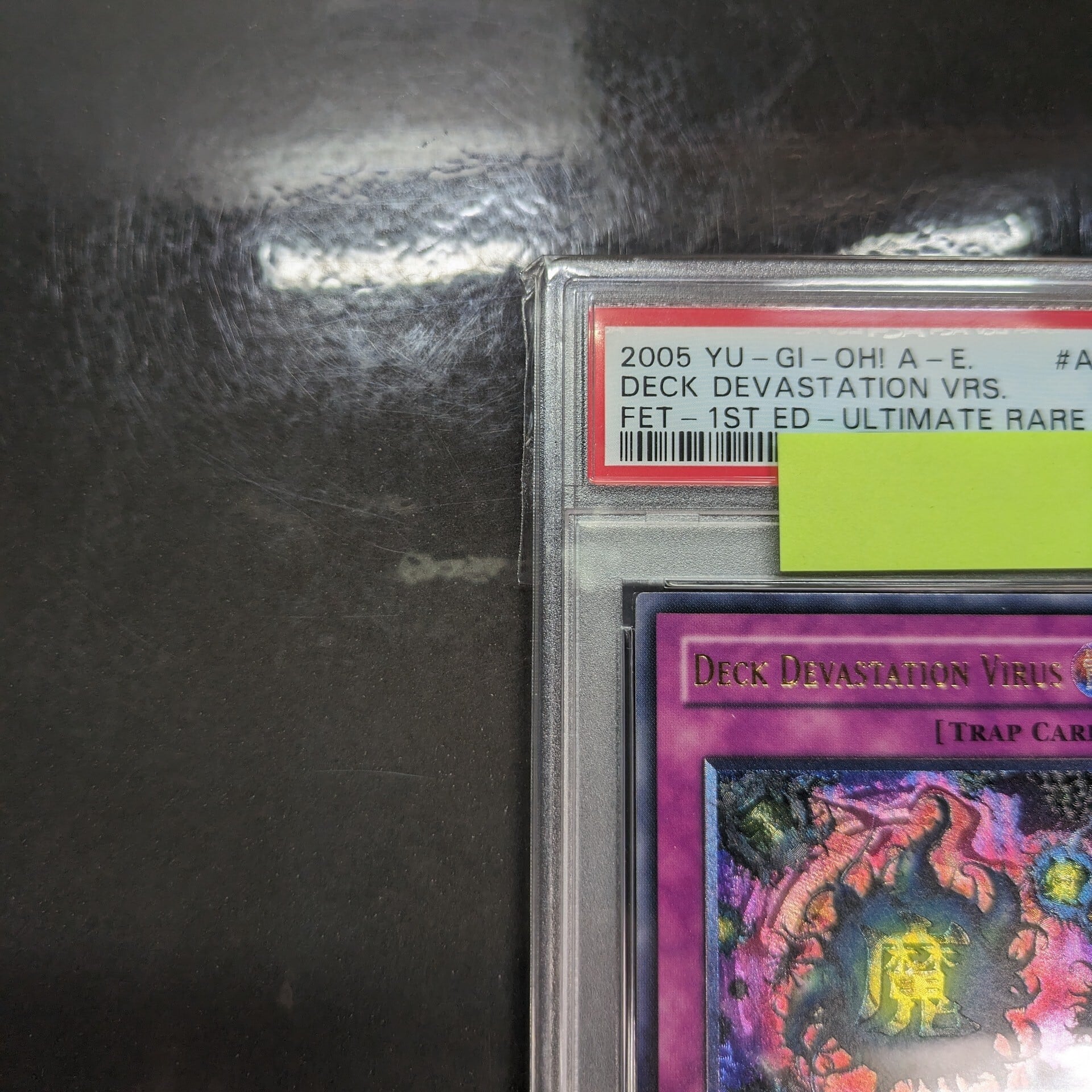 遊戯王 魔のデッキ破壊ウイルス　アジア　レリーフ　アルティメット　PSA9