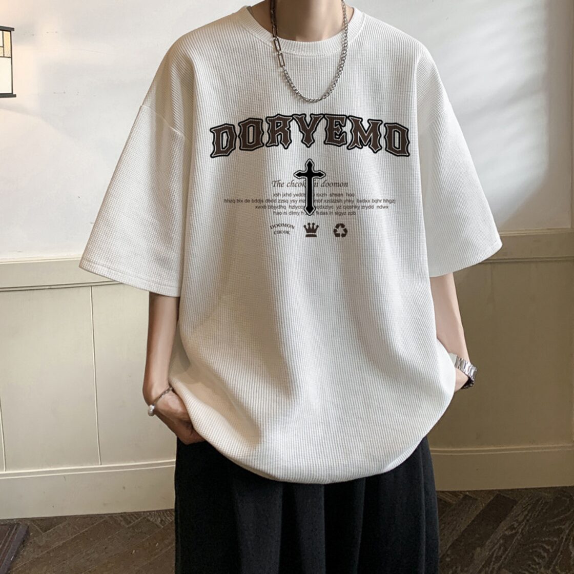 送料無料】メンズ 半袖 Tシャツ オーバーサイズ カジュアル ストリート 