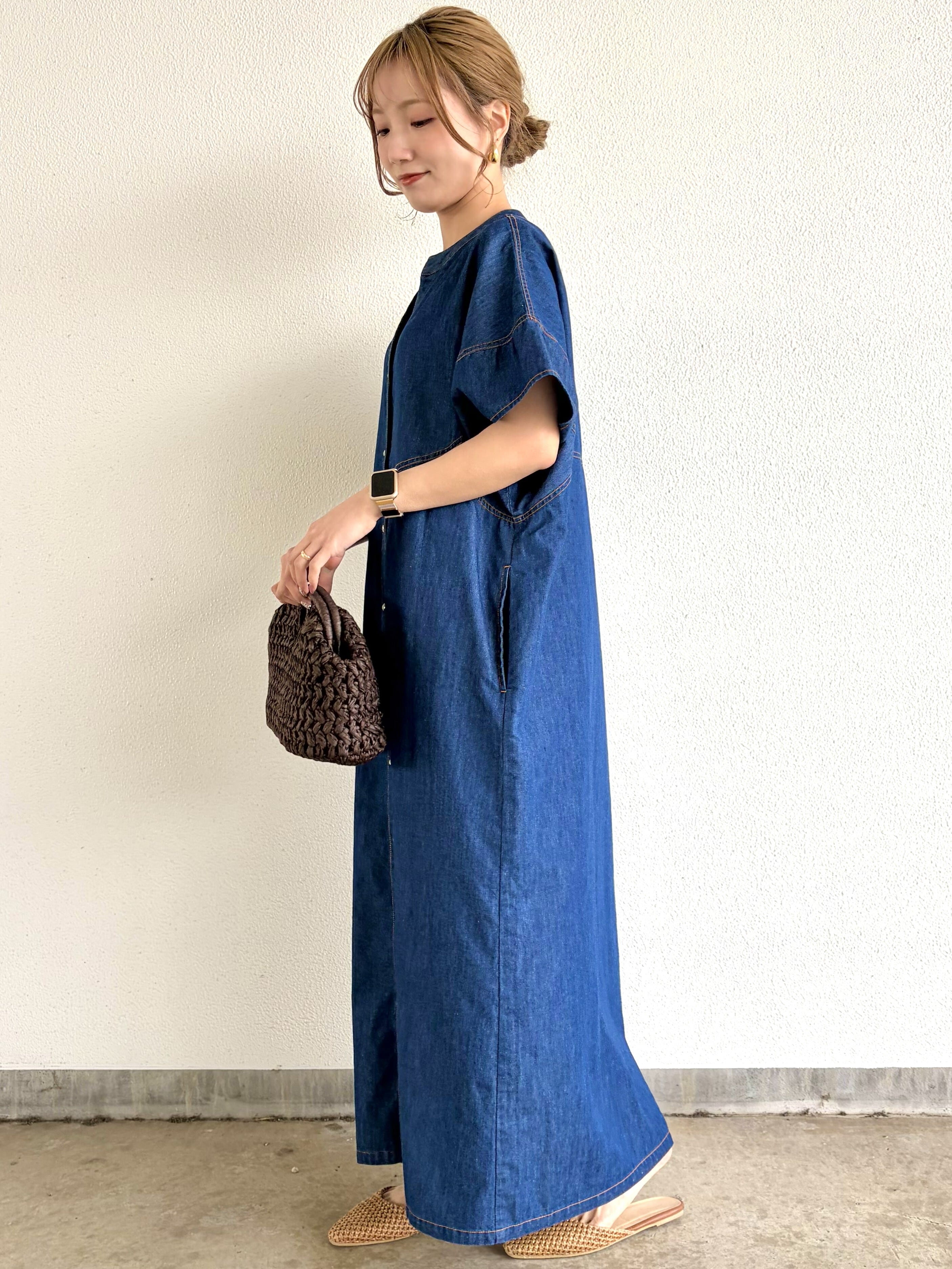 ○○○9286】半袖デニムワンピース (8801-63028) | 9286 Fashion Lab