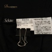 社交ダンス 衣装 Sekine セキネ スカート レッスンウェア ブラック系 黒 日本製 チュール 透け感 シースルー ふんわり 軽やか かわいい おしゃれ 上品 大人っぽい 無地 シンプル ダンス 練習 レッスン ダンス衣装 練習着 社交ダンス衣装