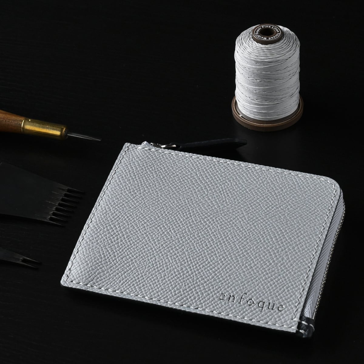 LaLa佐枝 フェイエンス シティ サンダル |ブラック ナッパ レザー