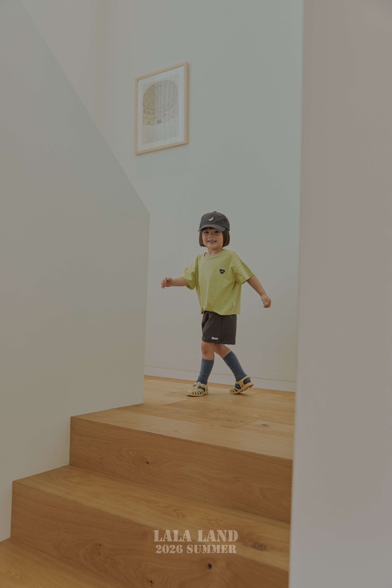 【取寄/韓国直送】LALALAND 26/SM （Kids）ララハートTシャツ｜夏服｜韓国子供服