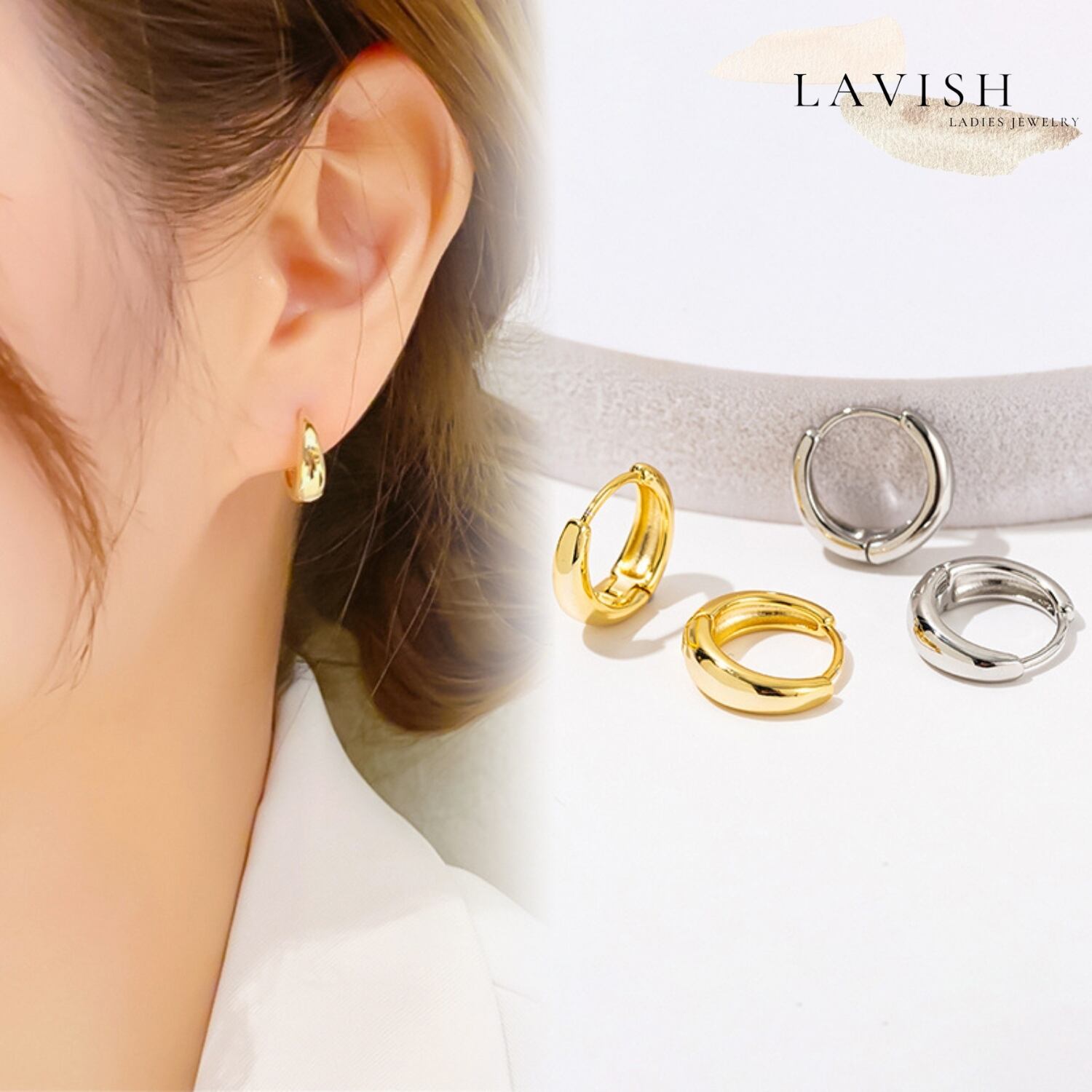 ドロップフープ ピアス レディース pierce