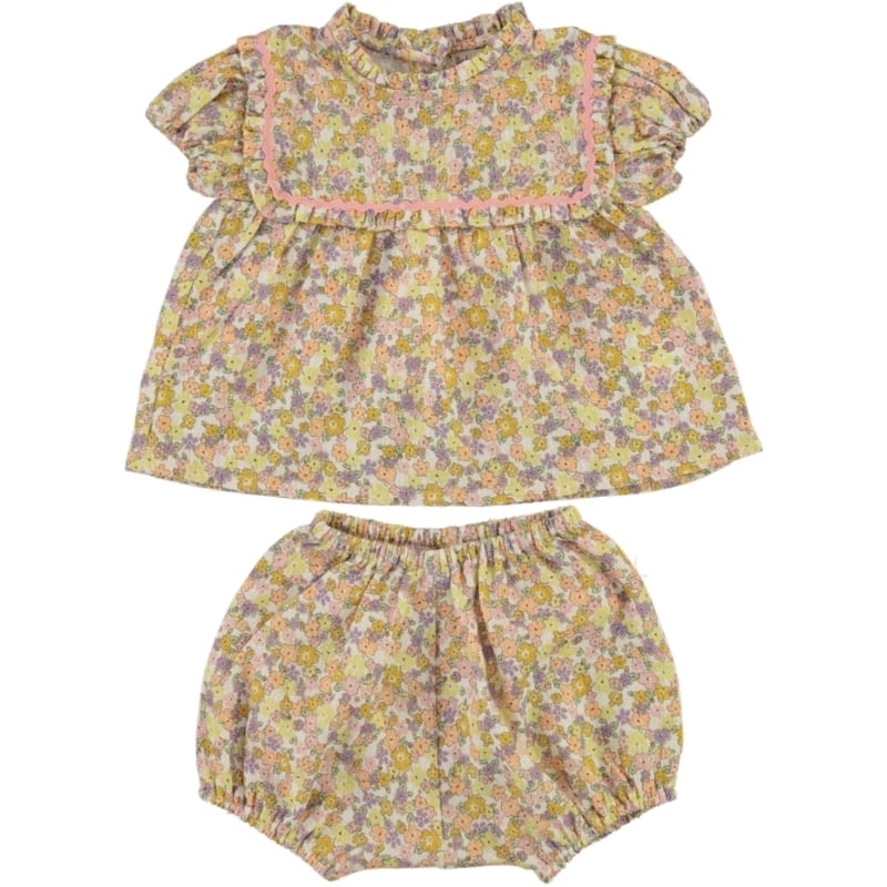 〈 Bebe Organic 26SS 〉 Victoria Baby Set / Beloved Florals