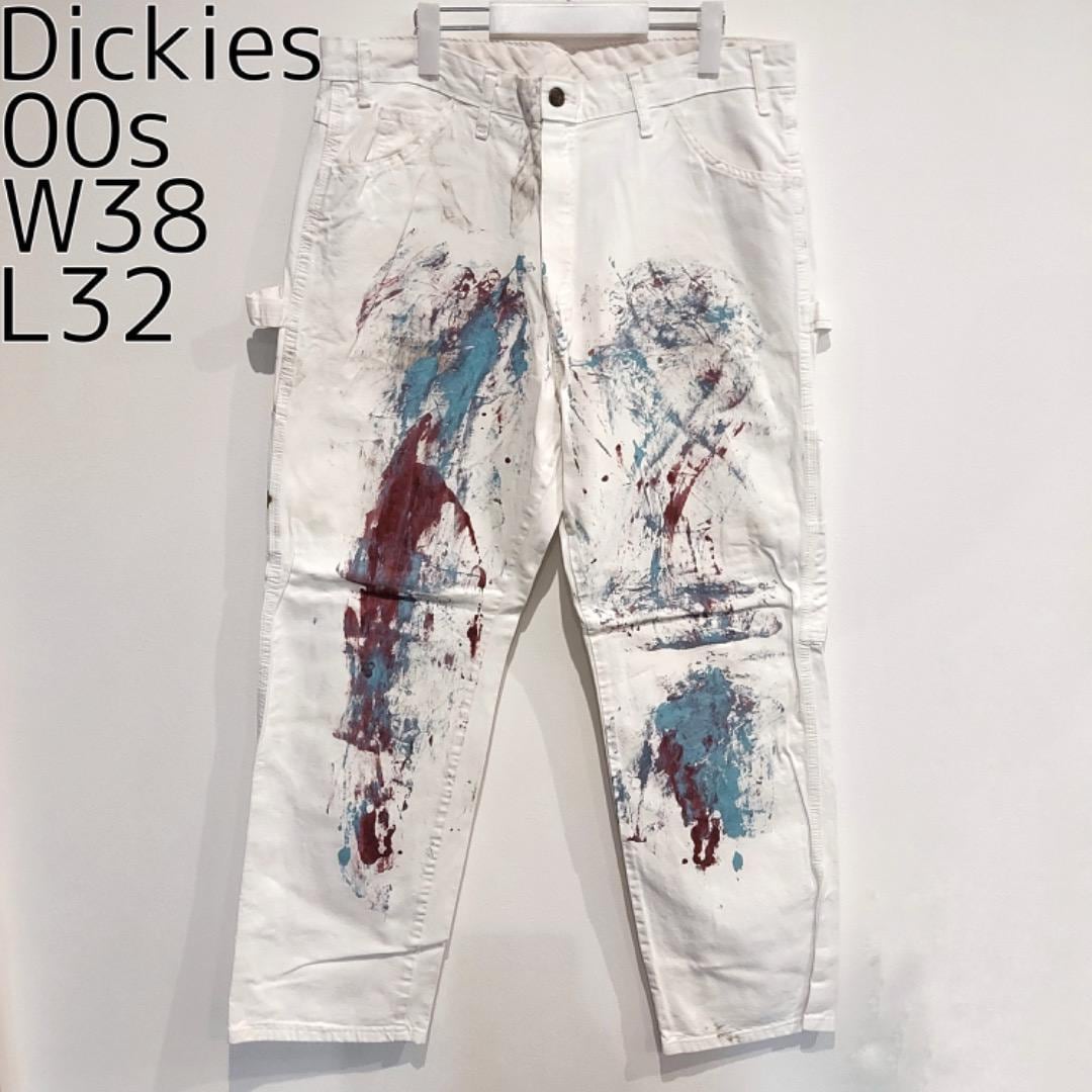 Dickies ペインターパンツ W40 デッキーズ 白 ペンキ 00s Dickies