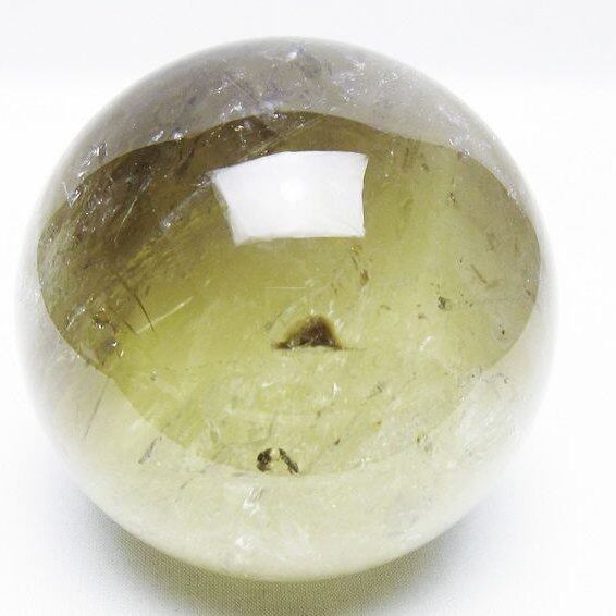 1Kg シトリン 丸玉 88mm シトリンクォーツ スフィア 一点物 151-7989