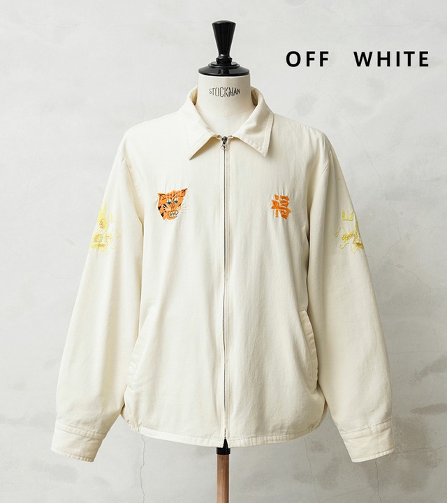 WAIPER/ SOUVENIR VIETNAM JACKET/White