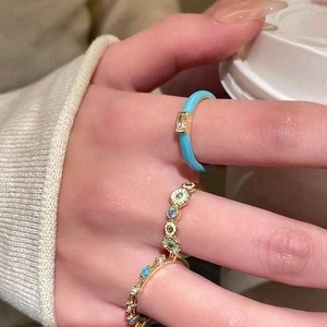 ハンドメイド かわいい お花 キラキラ レディース 手作り リング