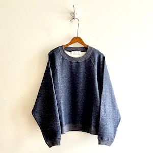 C91440【Cecil】Brushed French Terry Raglan Sleeve Sweatshirt