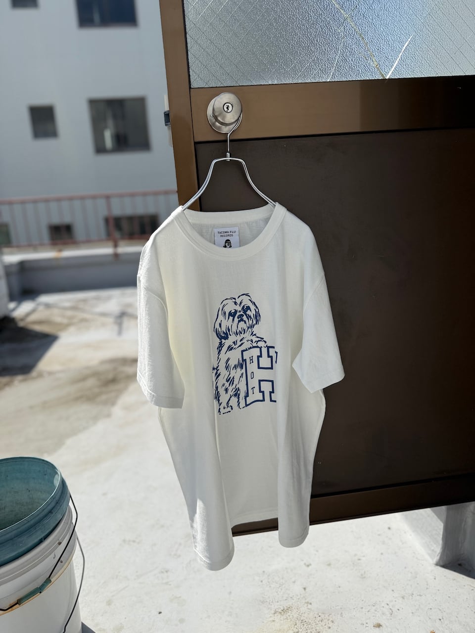 TACOMA FUJI RECORDS / HOT DOG VINTAGE LOGO designed by Hiroshi