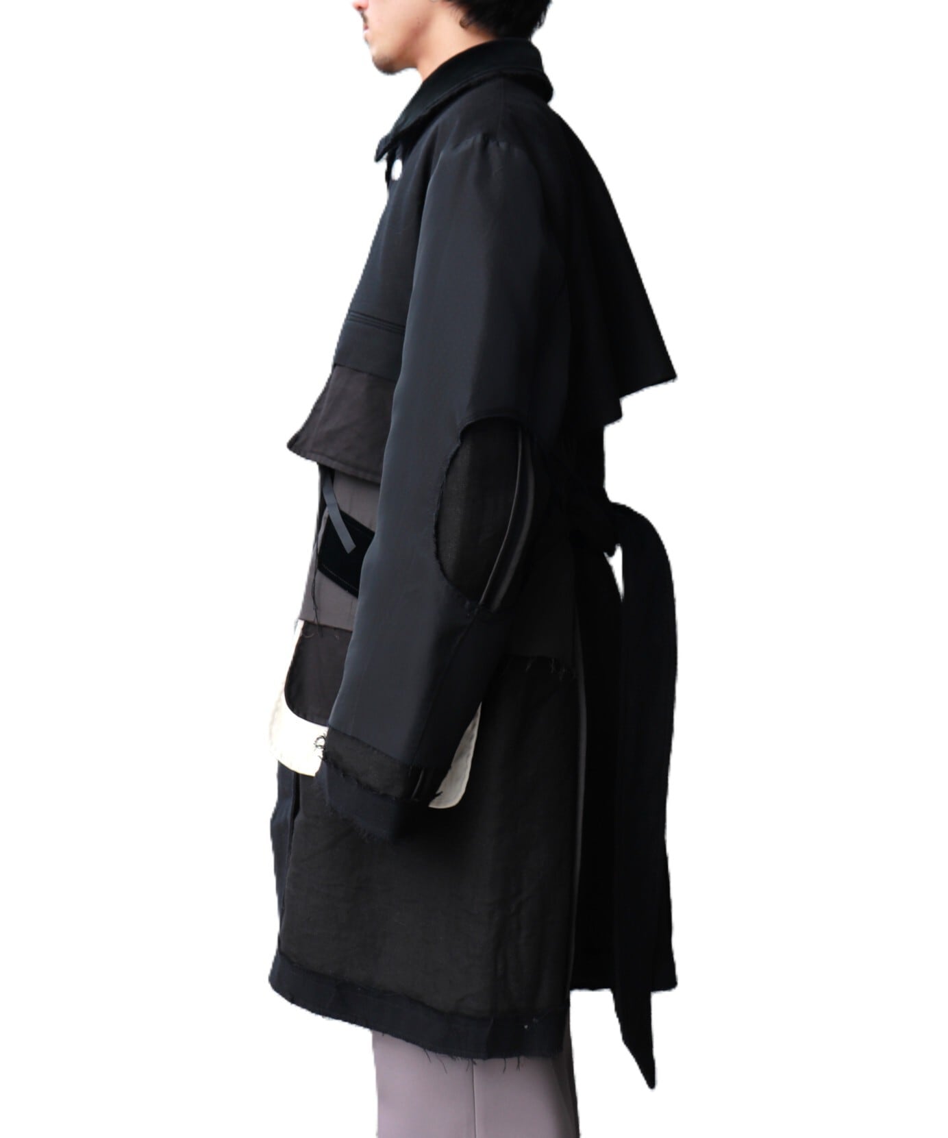 Midorikawa / MID25AW-JK01 REVERSIBLE COAT (BLACK) | AfterSchool
