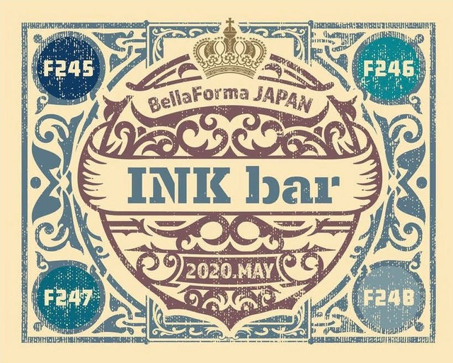 BellaFormaJAPAN（ベラフォーマ）INK bar　(インク バー)ジェル ネイルカラー 全４色シリーズ