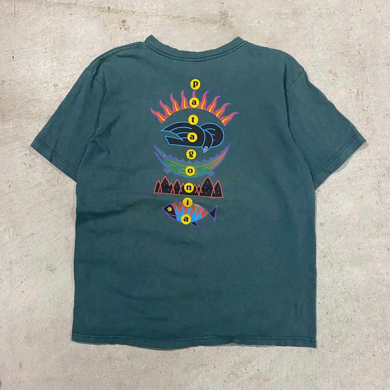 90年代　パタゴニア  Patagonia  ロータスデザイン　Tシャツ