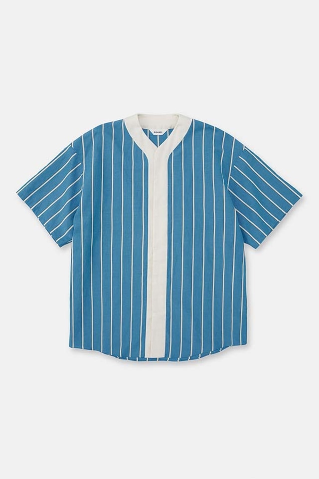 DIGAWEL / Baseball S/S shirt(BLUE)