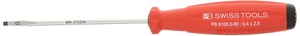 【在庫のみ】PB SWISS TOOLS ピービースイスツールズ スイスグリップ マイナスドライバー 刃先厚0.4X刃先幅2.5mm 全長160mm 8100.0-80