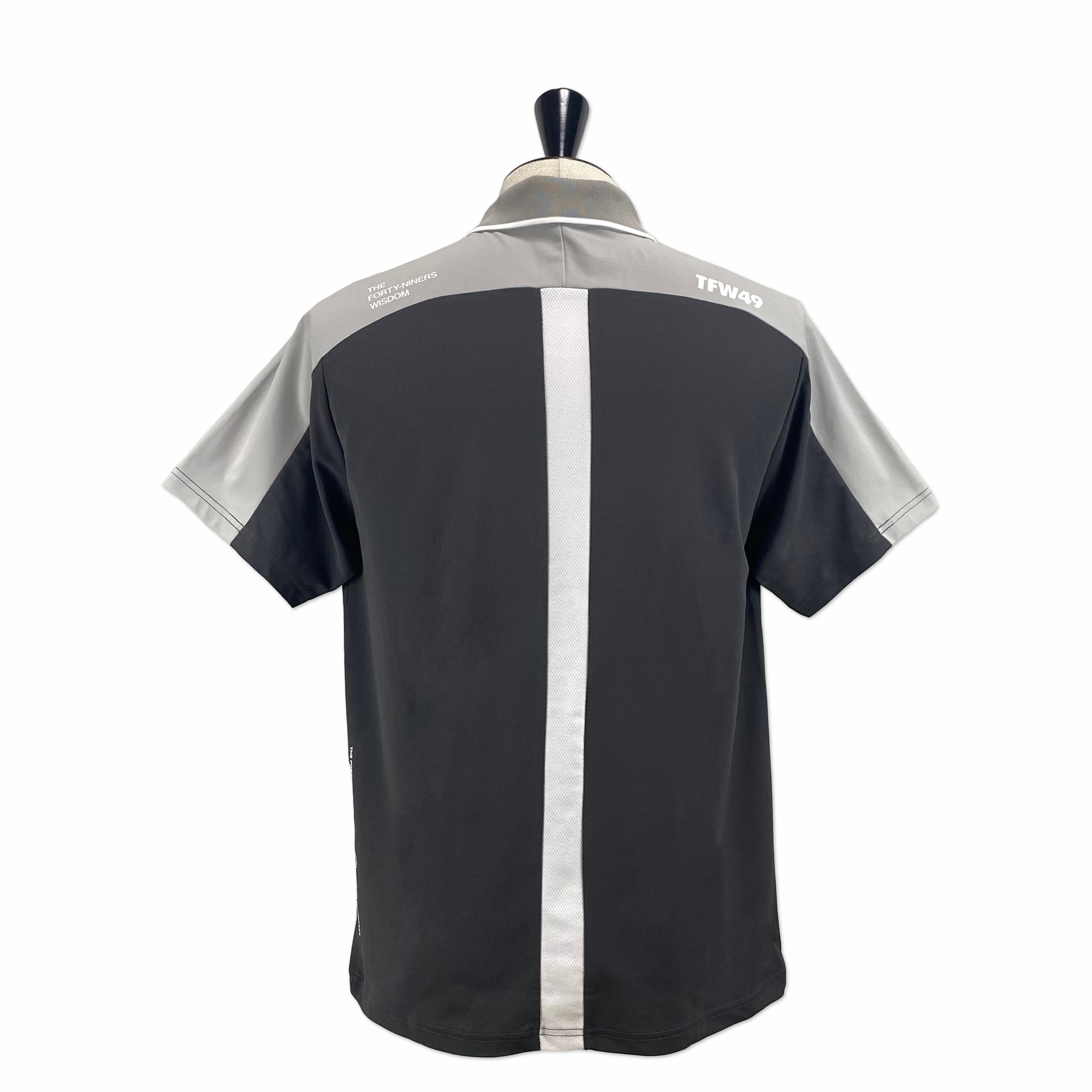 TFW49】《MEN'S》SIDE MESH POLO (CHxL.GREY) | Sandy GOLF