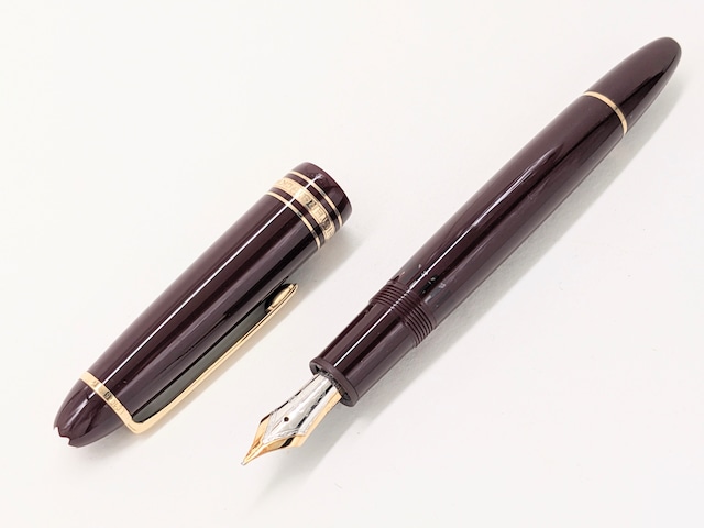 '00s　モンブラン マイスターシュテュック １４６ ボルドー　MONTBLANC MEISTERSTUCK 146　（中字）　14K　　　　　02957