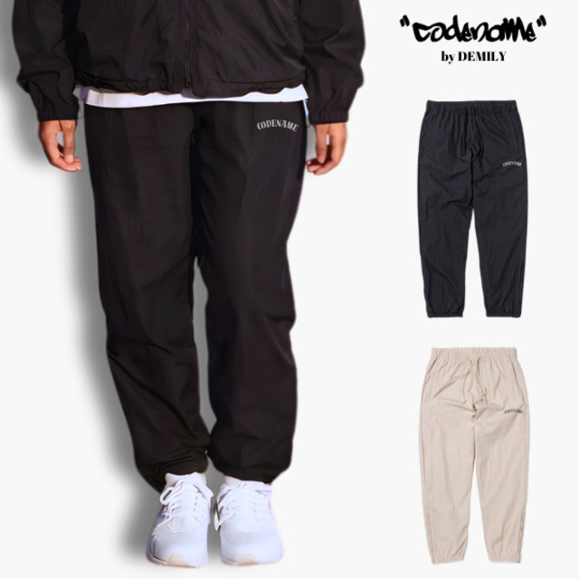 CODENAME "Arch Logo" Track Pants(Black/Cream)