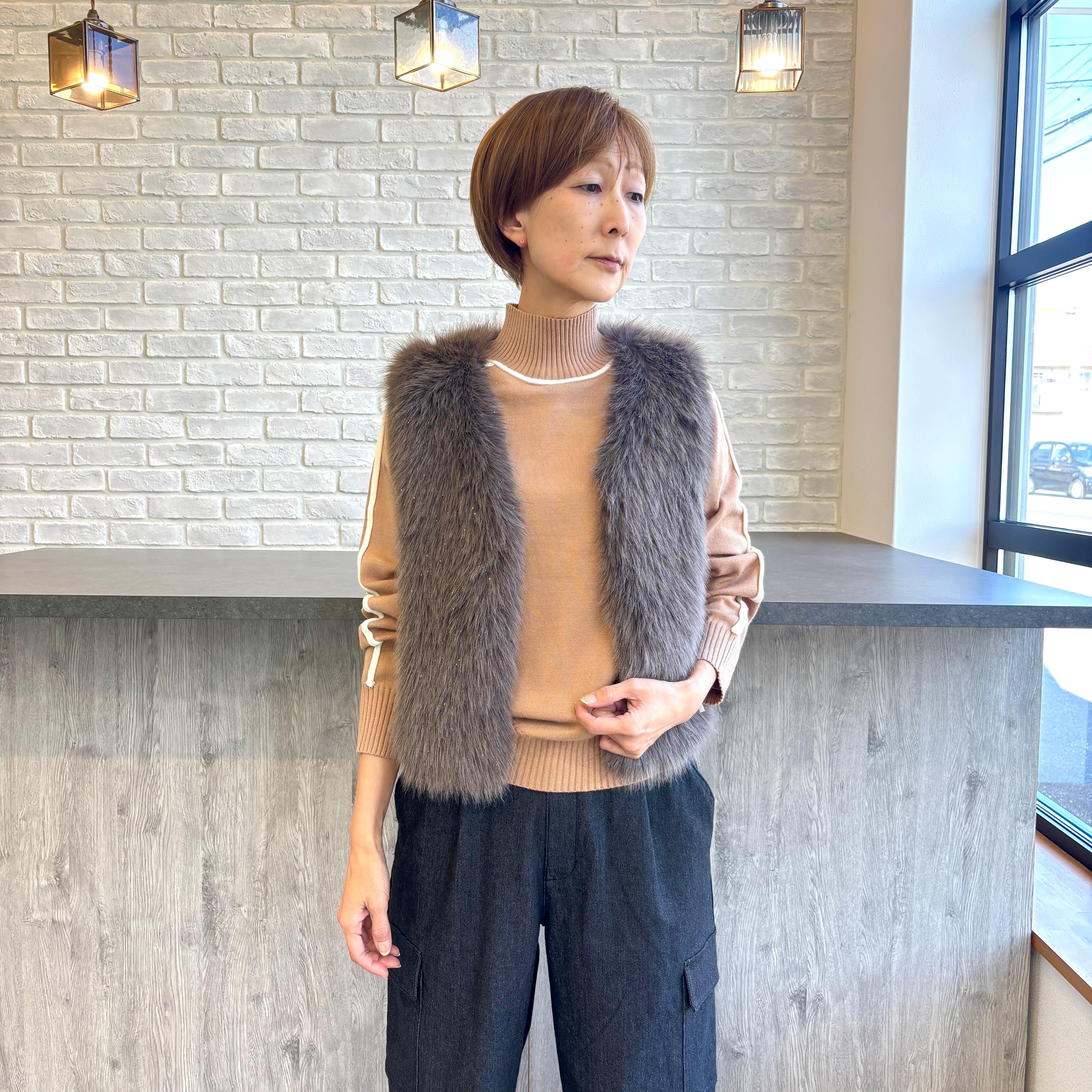 Priority ラメファーベスト【T57145】 | esense（エッセンス）