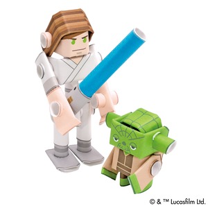 LUKE SKYWALKER + YODA