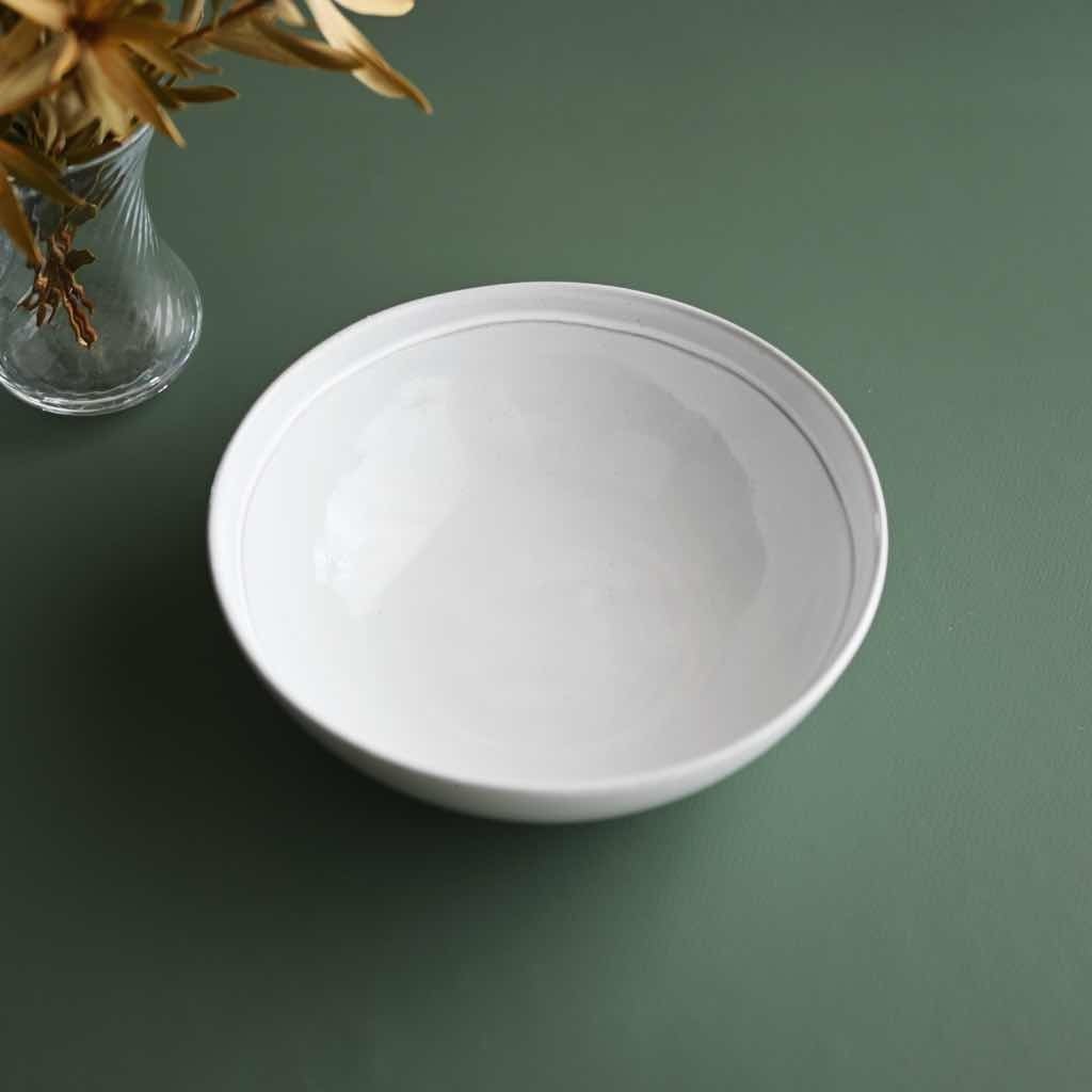 再入荷 】blanc 白いボウル｜15cm 美濃焼 深皿 日本製 お皿 食器