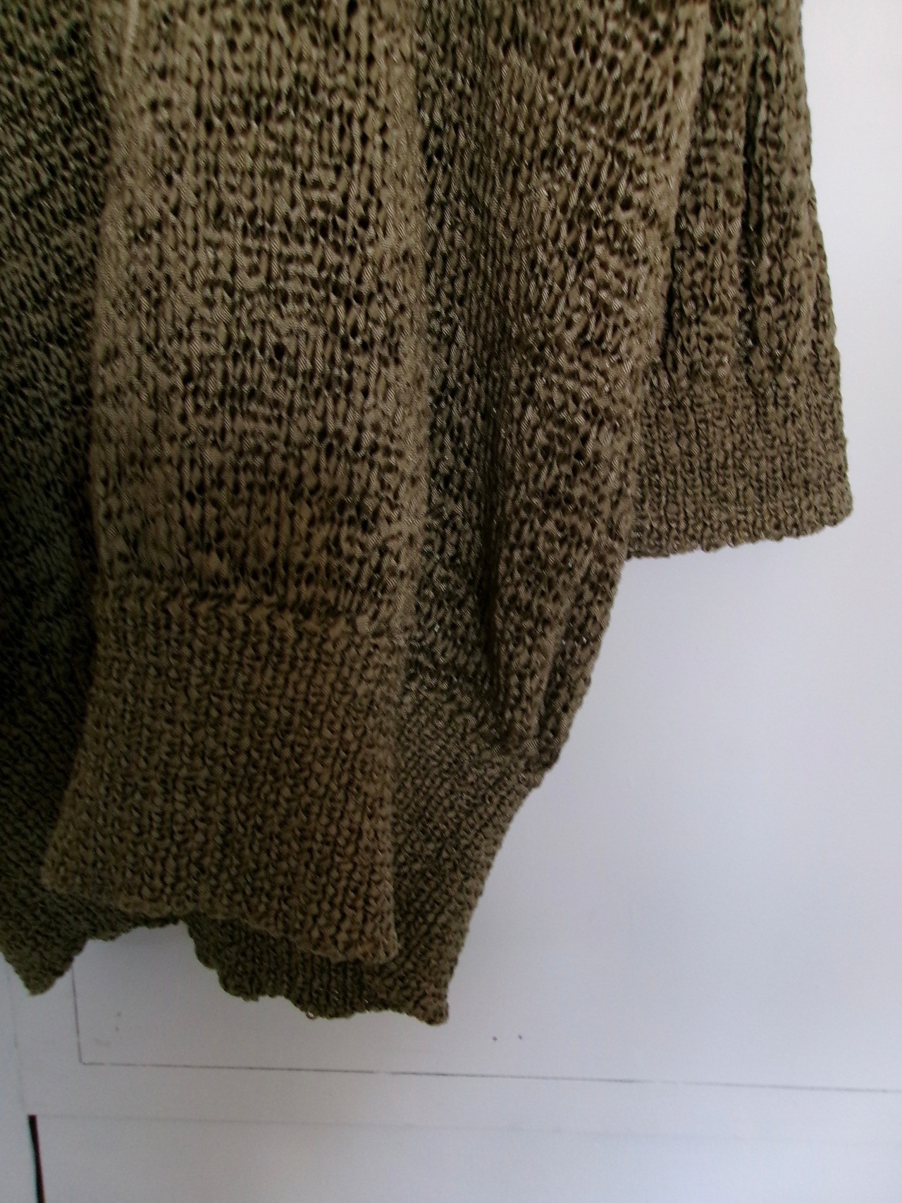 Autumn knit top | デザインニット
