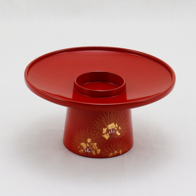 112　屠蘇器／寿松沈金