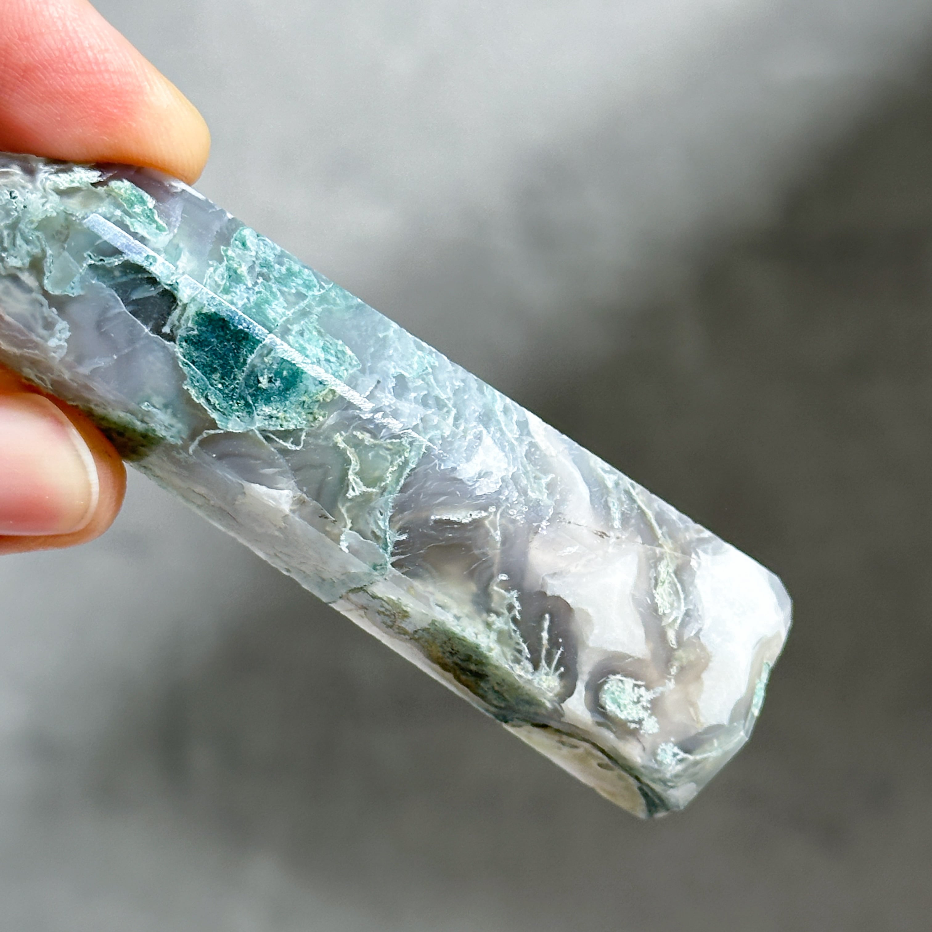 モスアゲート タワー04◇ Moss Agate ◇天然石・鉱物・パワーストーン