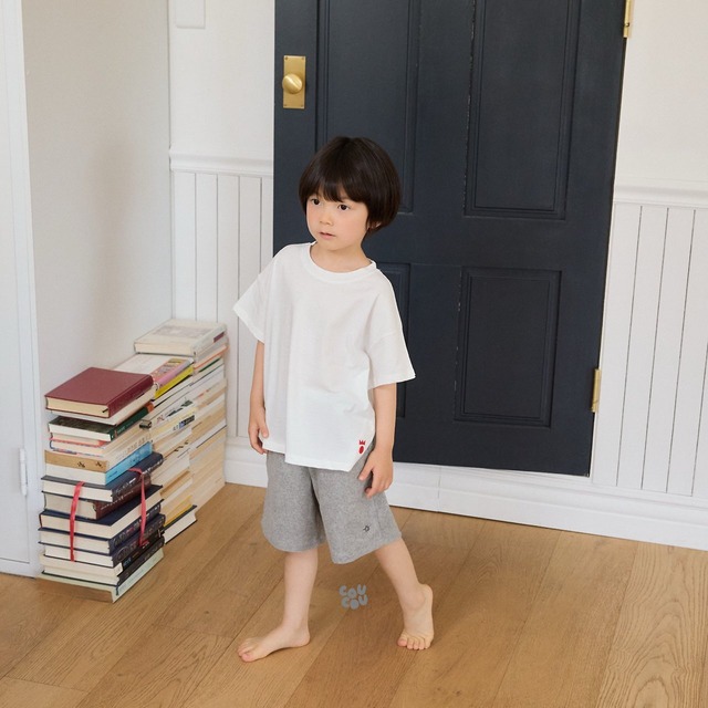 《予約》送料無料【coucou】Terry Half Pants