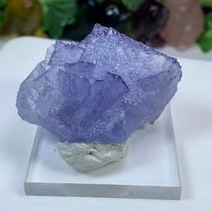 18.幻想的な色合い☆ヤオガンシャン産・ブルーフローライト原石