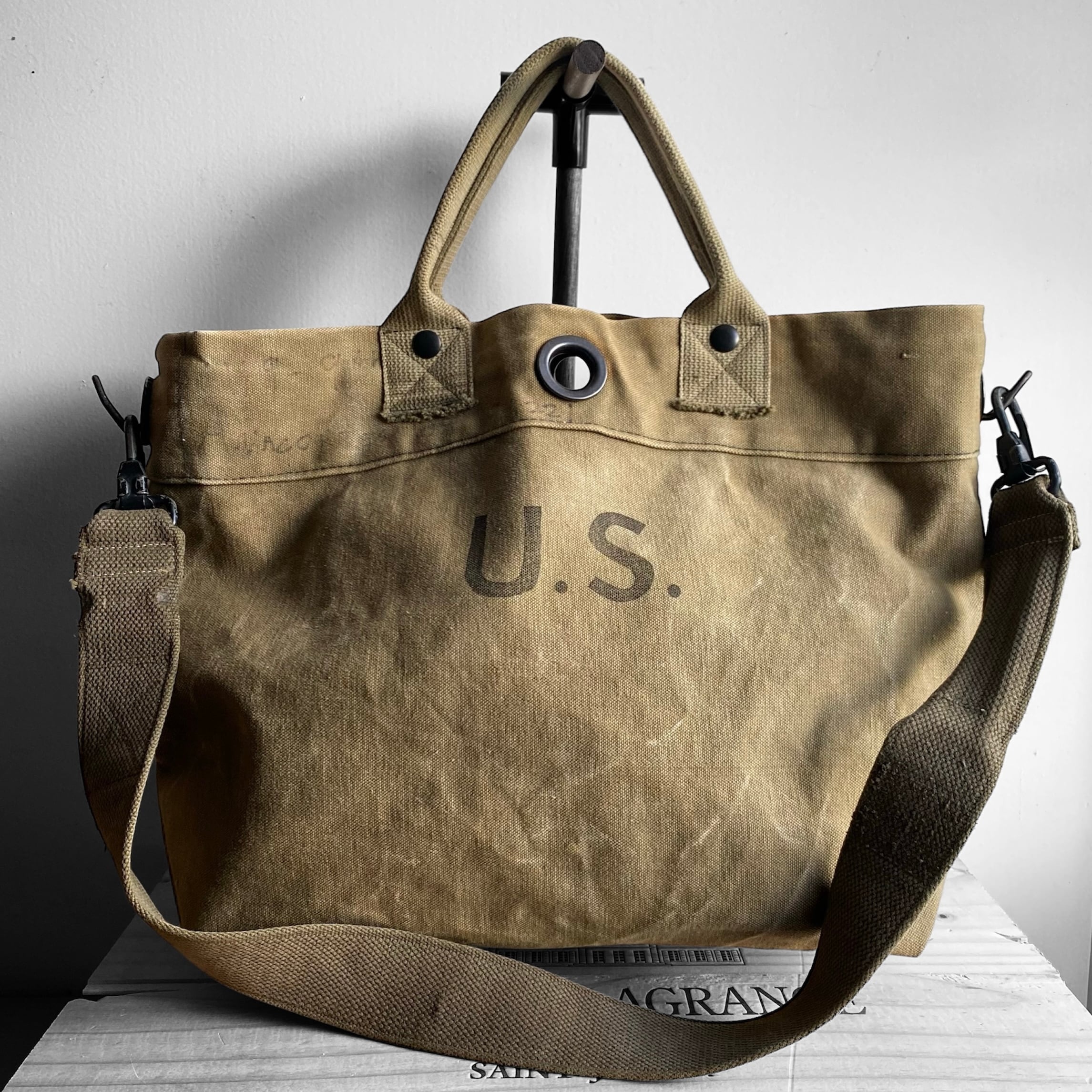 40's U.S.MILITARY vintage tote bag | PPF vintage & remake