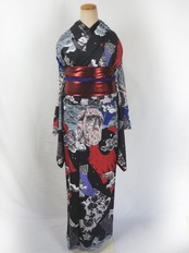【受注商品】Rumi Rockキモノ「ドレス創造」 [A1585]