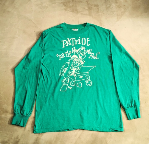 82s patriot "All The News We could Find" l/s tee 小岩店