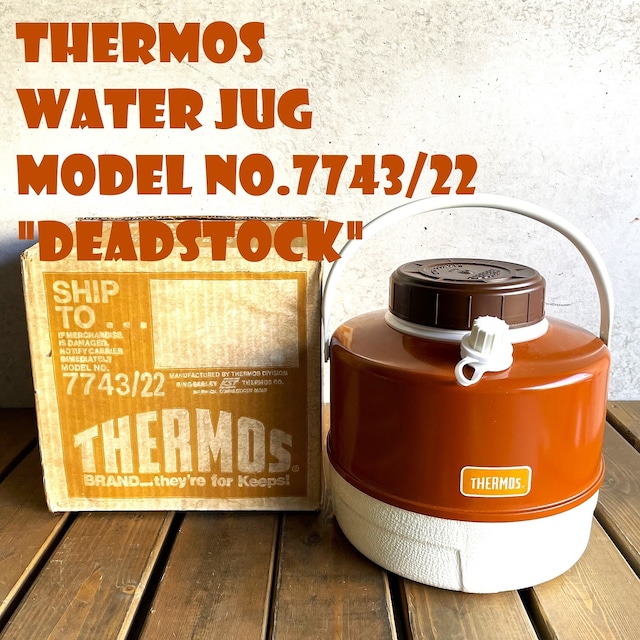 サーモス THERMOS ビンテージ クーラーボックス ウォータージャグ セット 60年代 キャラメル ブラウン コンビ キャンプ アメリカ製 USA