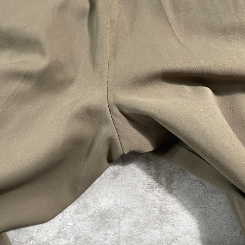 90s BALENCIAGA front pleats brown slacks 詳細写真14