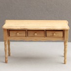 デスク 机 小さい コンパクト 木製 パソコンデスク アンティーク スリム おしゃれ 無垢