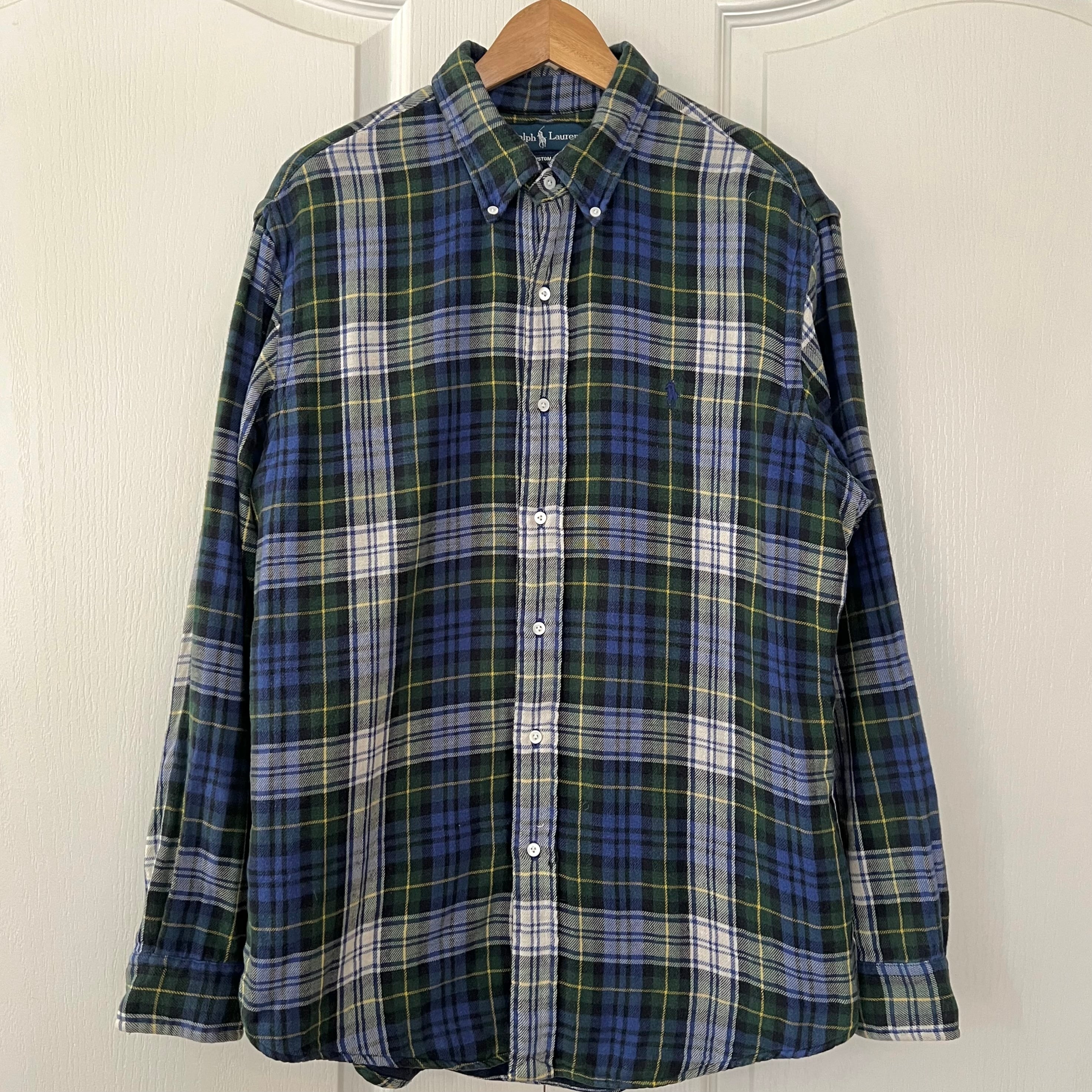 RalphLauren ラルフローレン チェック シャツ L ネルシャツ フランネル
