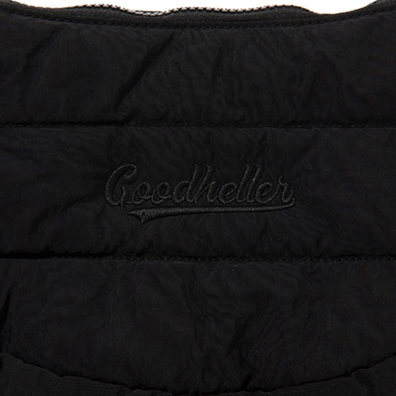 GOOD HELLER / PADDED WEST BAG / ボディーバック / BLACK / GH-26SS023 - 2